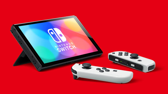 Nintendo Switch (OLED Model) - Neon Blue/Neon Red
