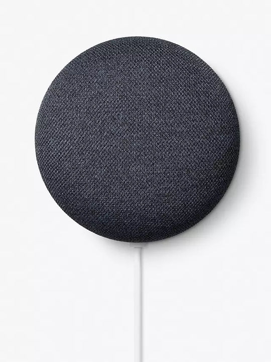 Google Nest Mini (2nd Gen) with Google Assistant – Charcoal