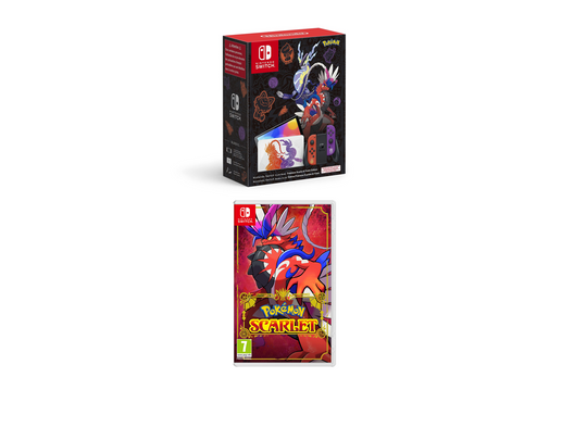 Nintendo Switch – OLED Model Pokémon Scarlet and Violet Edition + Pokémon Scarlet