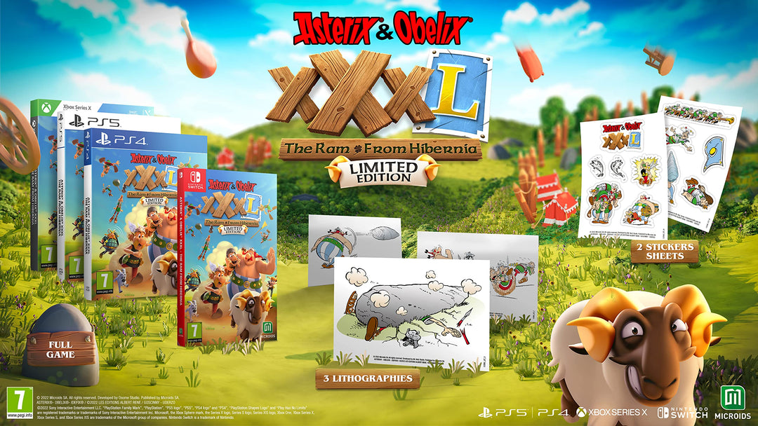 Asterix &amp; Obelix XXXL The Ram from Hibernia LE (PlayStation 4)