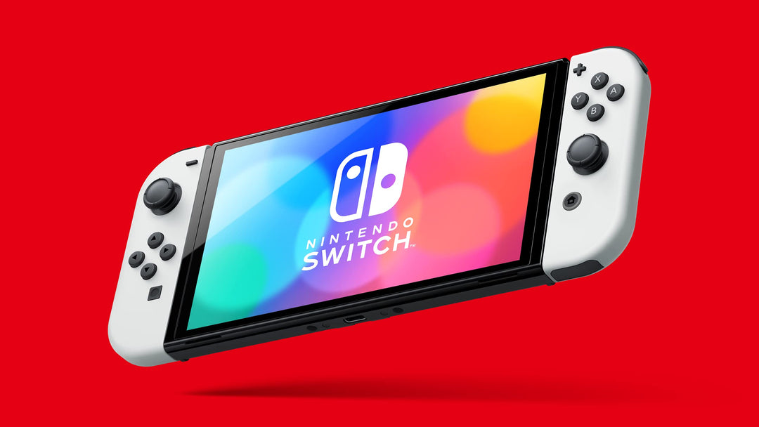 Nintendo Switch (OLED Model) - Neon Blue/Neon Red