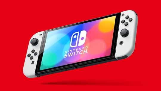 Nintendo Switch (OLED Model) - Neon Blue/Neon Red
