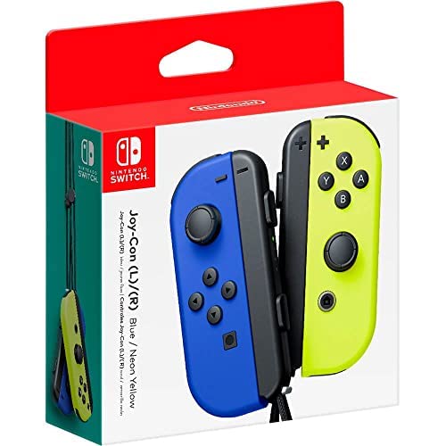 Nintendo Switch Joy-Con Pair: Blue/Neon Yellow
