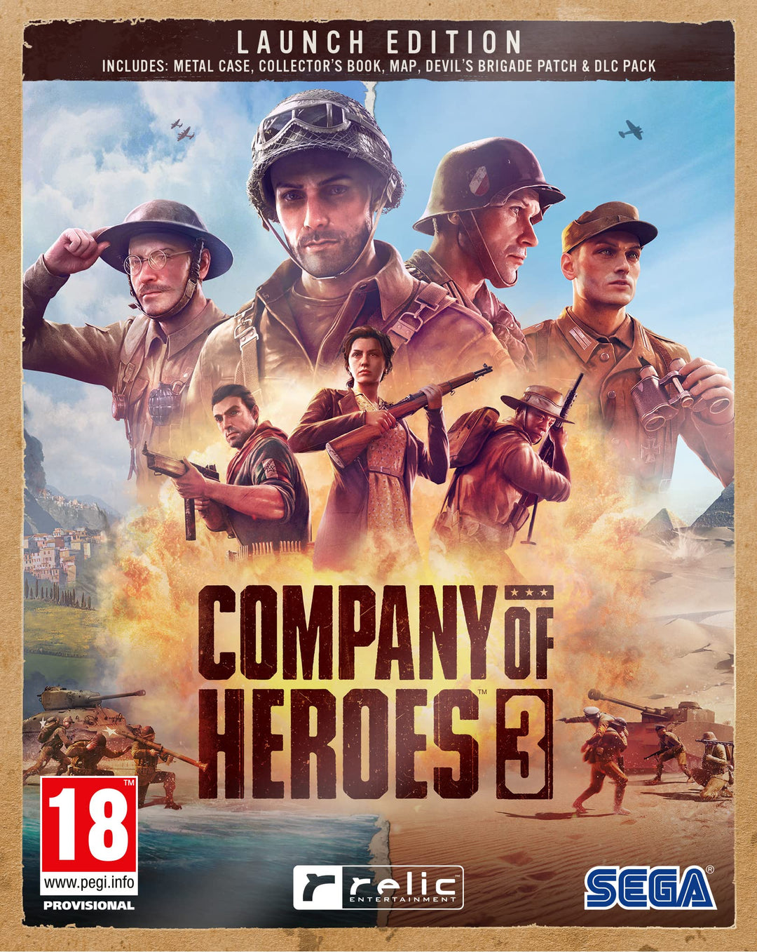 Company Of Heroes 3: Launch Edition Metal Case (PC)