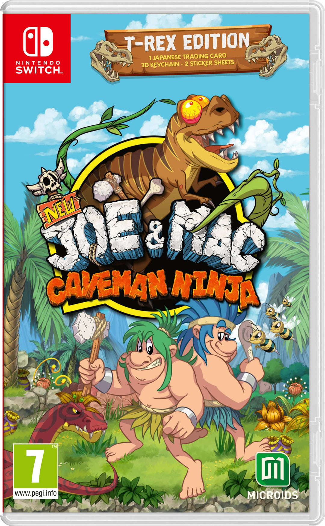 New Joe &amp; Mac: Caveman Ninja - T-Rex Edition