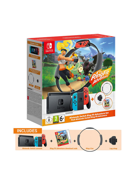 Nintendo Switch + Ring Fit Adventure Bundle