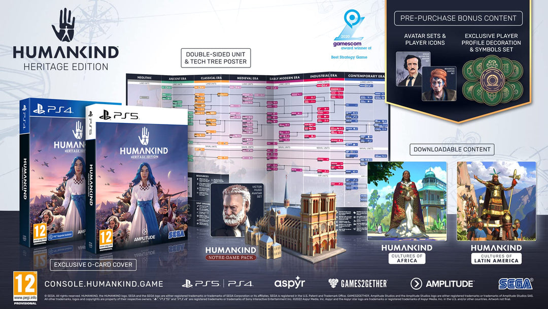 Humankind Heritage: Deluxe Edition (PlayStation 5)