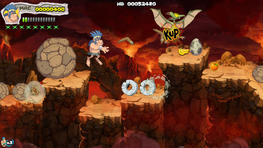 New Joe &amp; Mac: Caveman Ninja - T-Rex Edition (PlayStation 5)