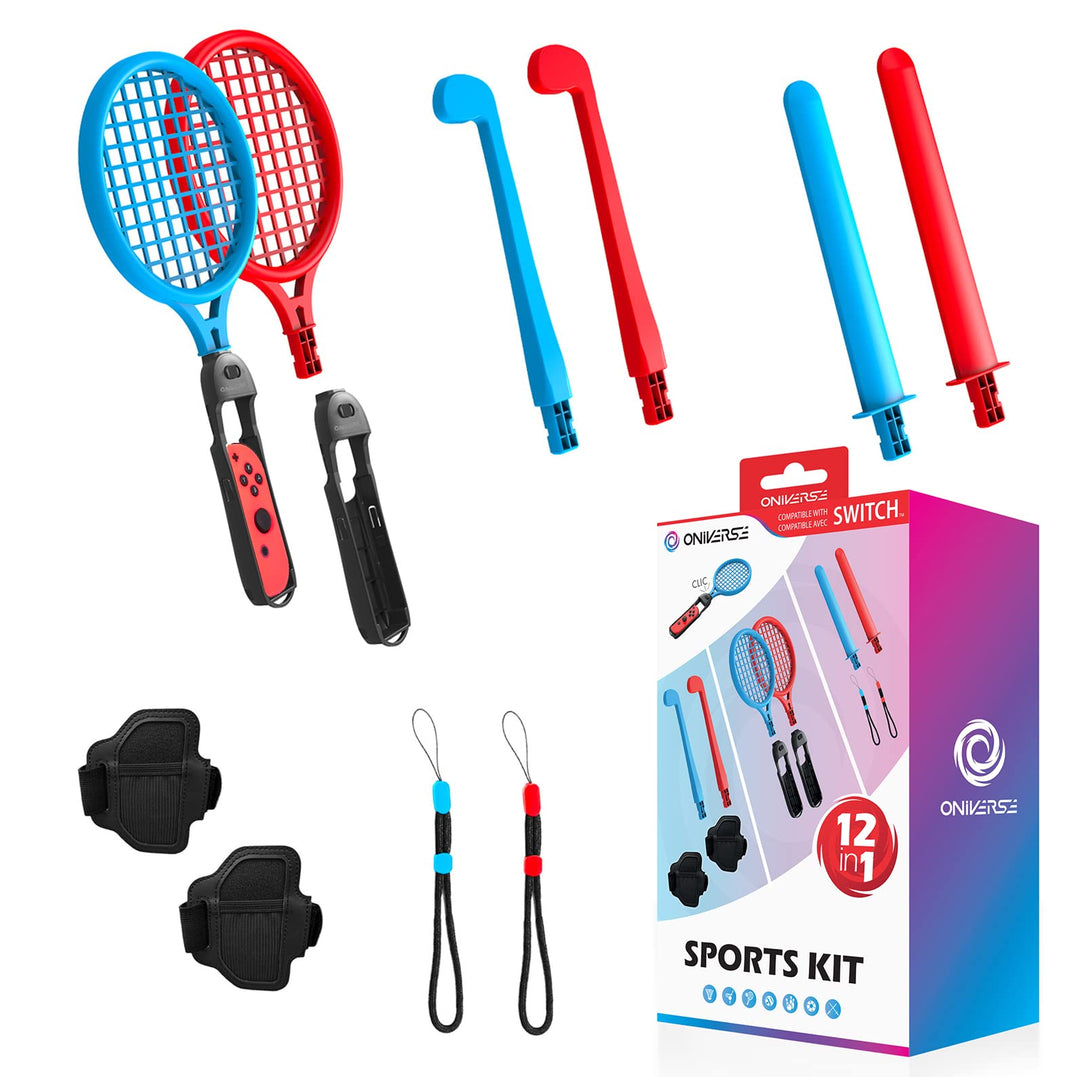 12-in-1 Switch Sports Accessories Pack
