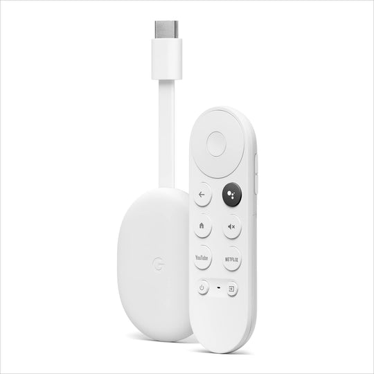 Chromecast with Google TV (HD) - Snow
