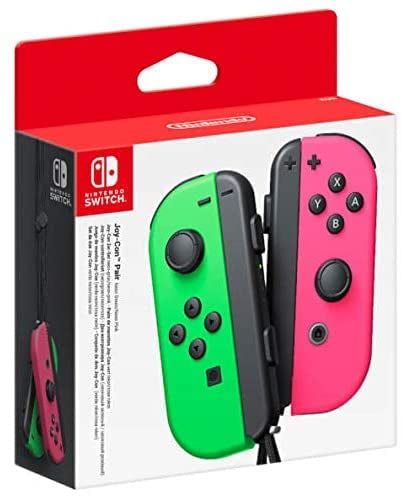 Nintendo Switch Joy-Con Pair: Neon Green/Neon Pink
