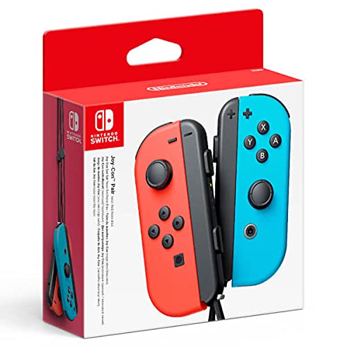 Switch Joy-Con Pair: Neon Red/ Neon Blue