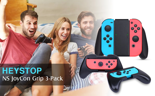 HEYSTOP Hand Grips (3 Pack) - Black