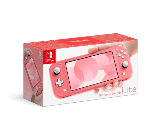 Nintendo Switch Lite - Coral + Pokémon Scarlet