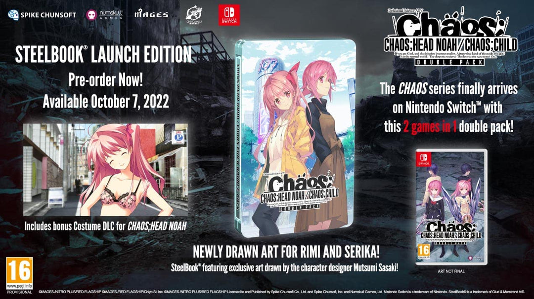 Chaos Double Pack Steelbook Launch Edition