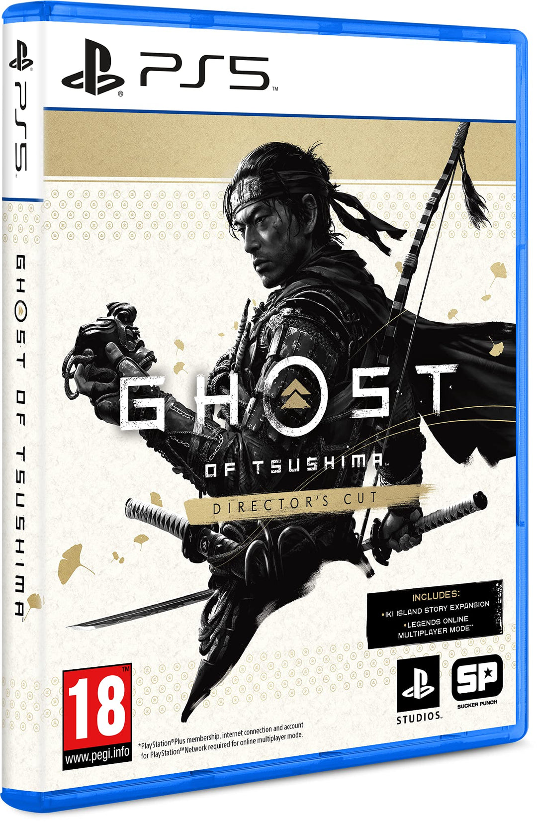 PlayStation 5 Console + Ghost of Tsushima: Director’s Cut + Spider-Man: Miles Morales + Deathloop
