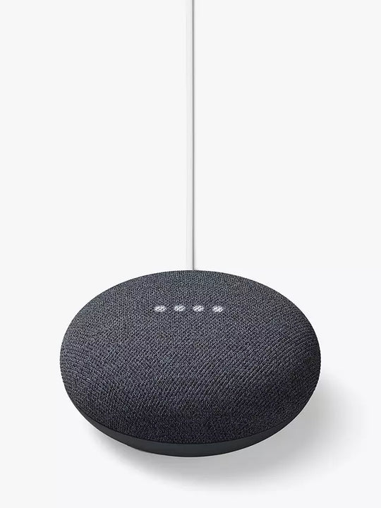Google Nest Mini (2nd Gen) with Google Assistant – Charcoal