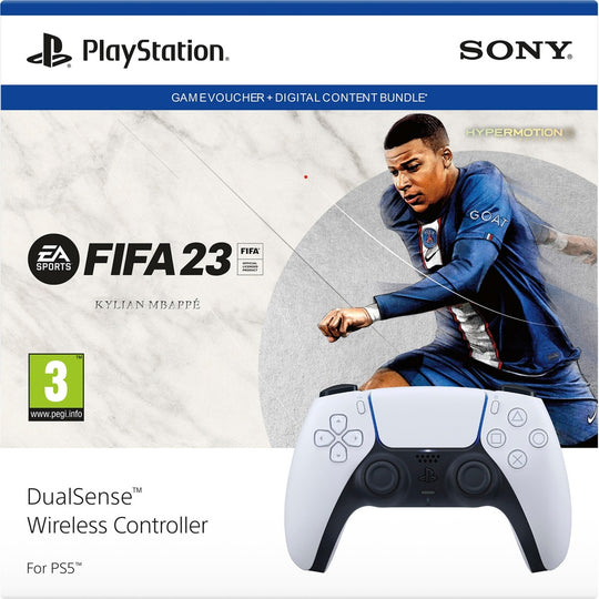 DualSense Wireless Controller + EA SPORTS FIFA 23 Bundle